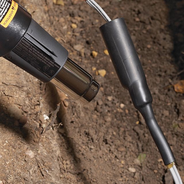 How To Splice Underground Wire Seal The Connection