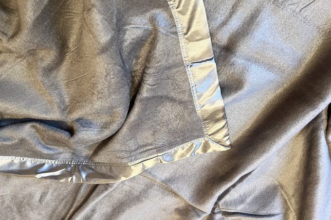 Grey Cariloha Sheets with a silver trim