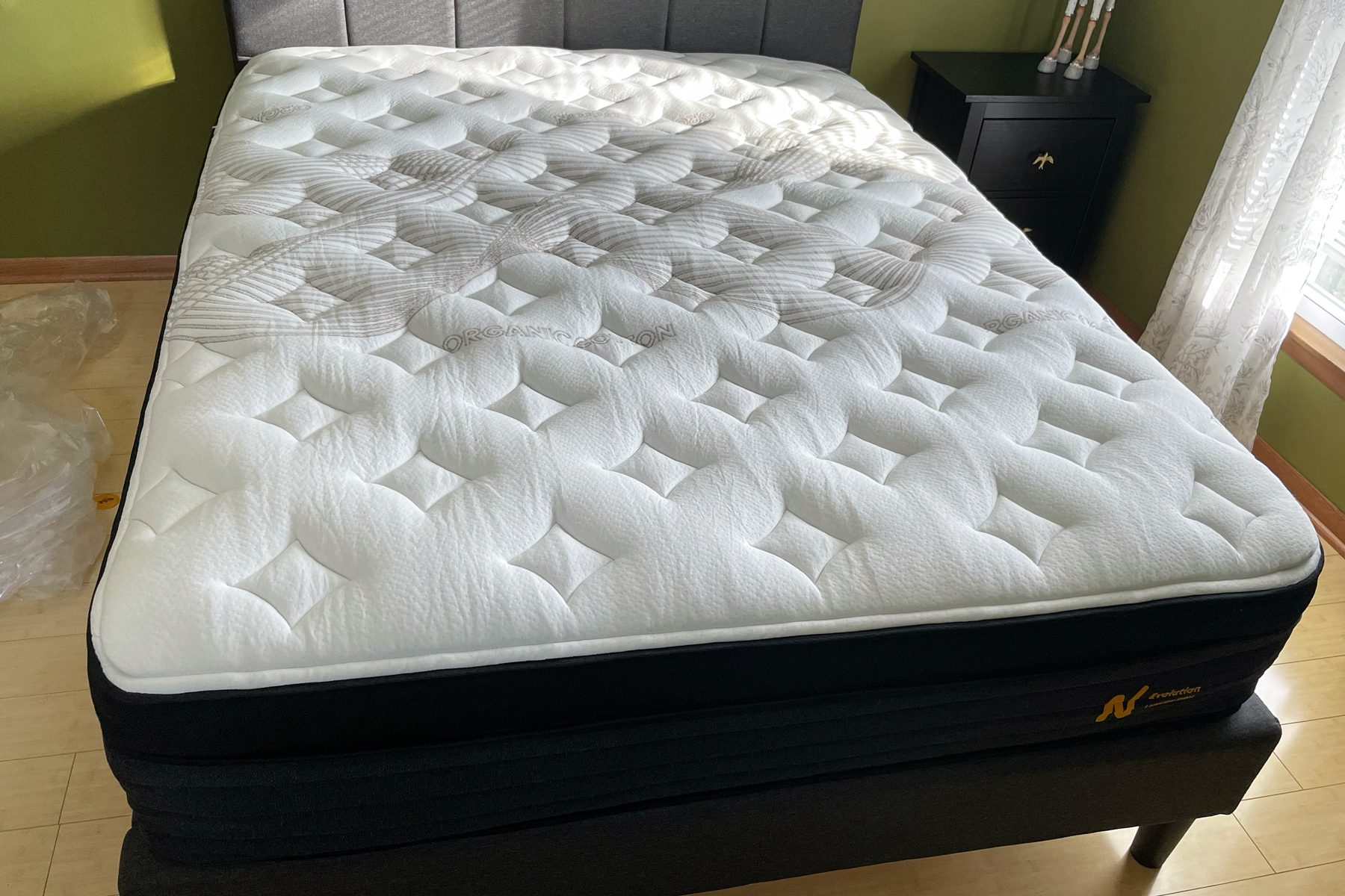 Nolah Mattress on a bed