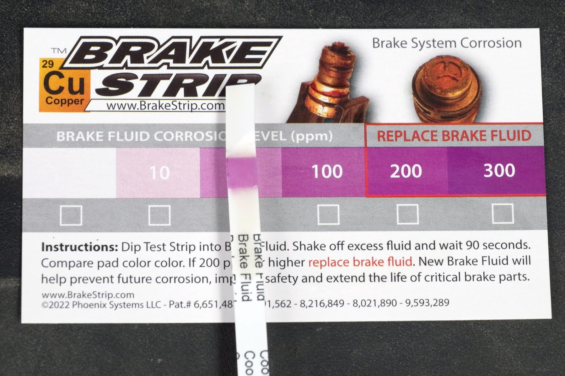 Compare The Strip Indicator To The Guide
