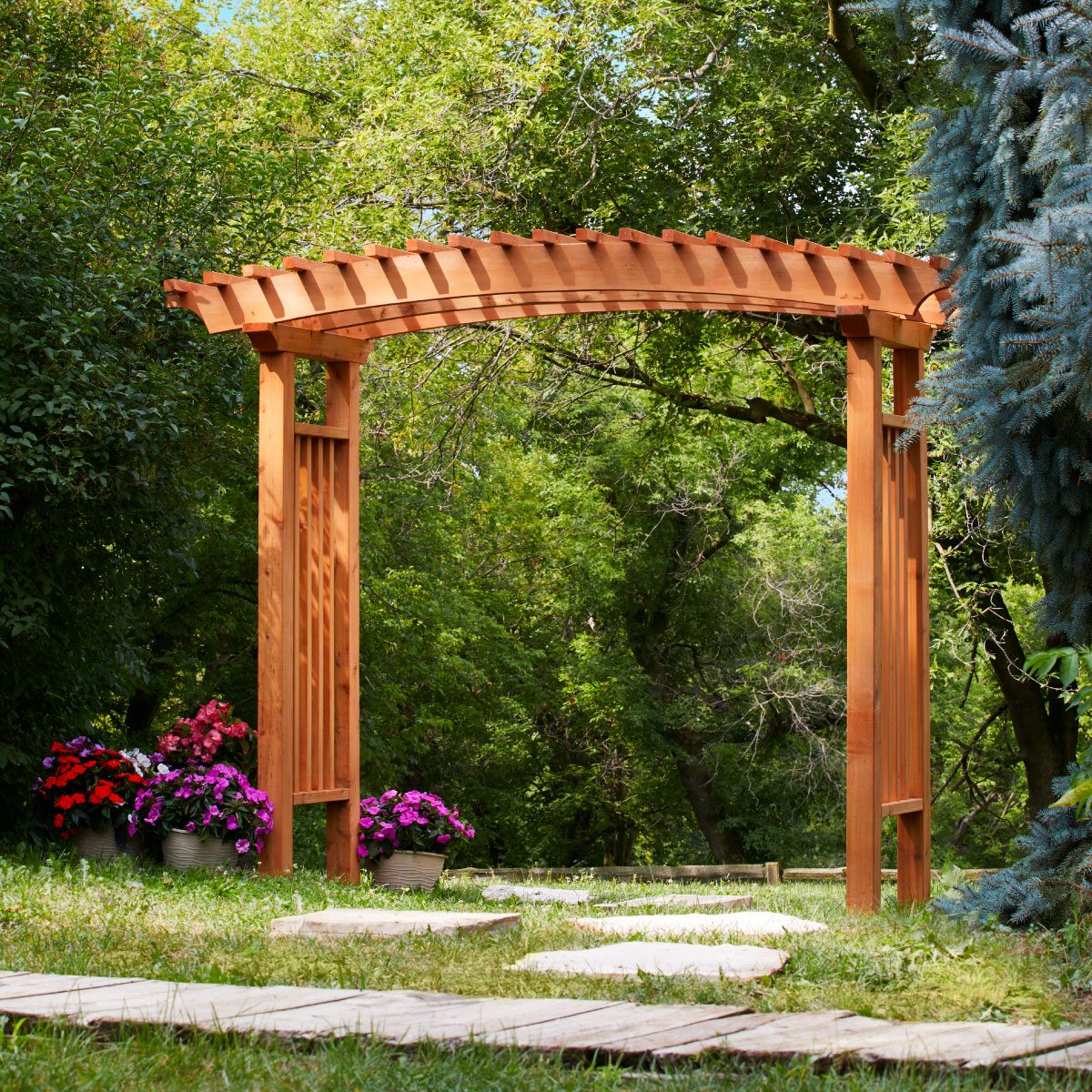 How To Build A Garden Arbor