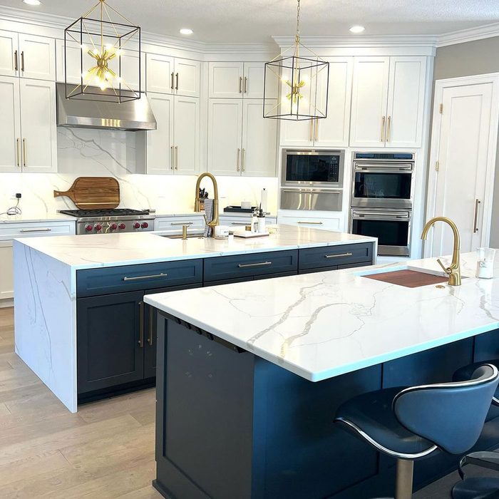 Double Island Kitchen