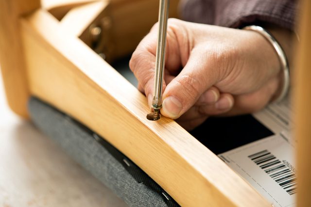 Remove seat from chair