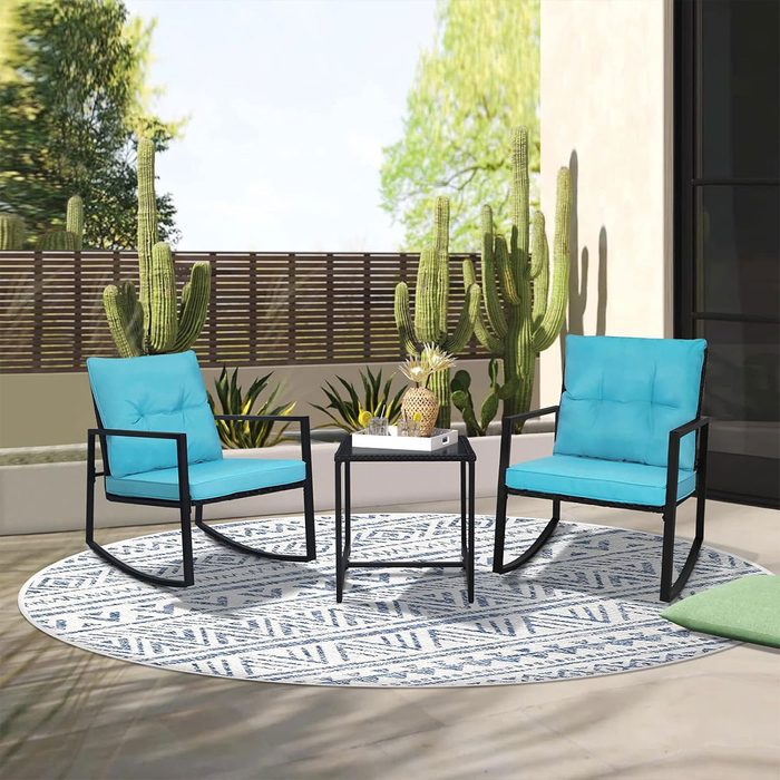Suncrown Outdoor Rocking Bistro Set
