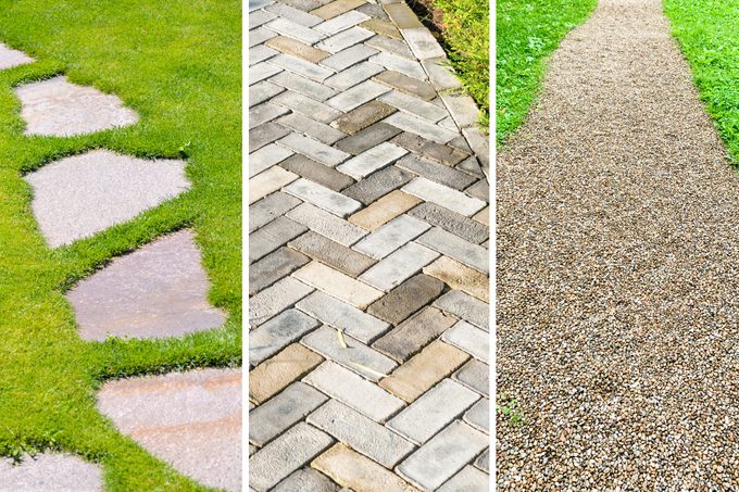 Stone Paths, Pavers And Gravel Path