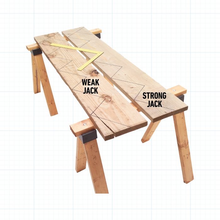 Tips For Choosing And Buying Deck Lumber Buy Straight, Solid 2x12s for Your Stair Jacks