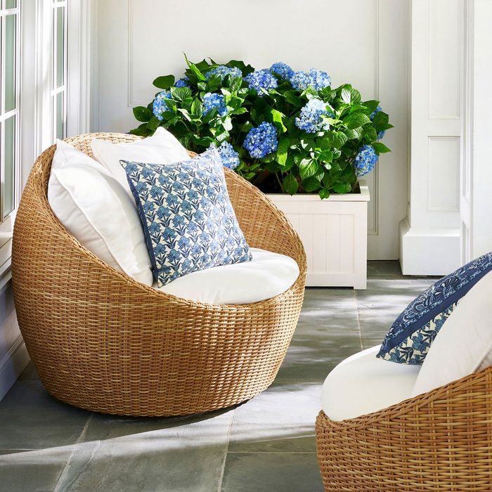 Torrey Wicker Papasan Chair