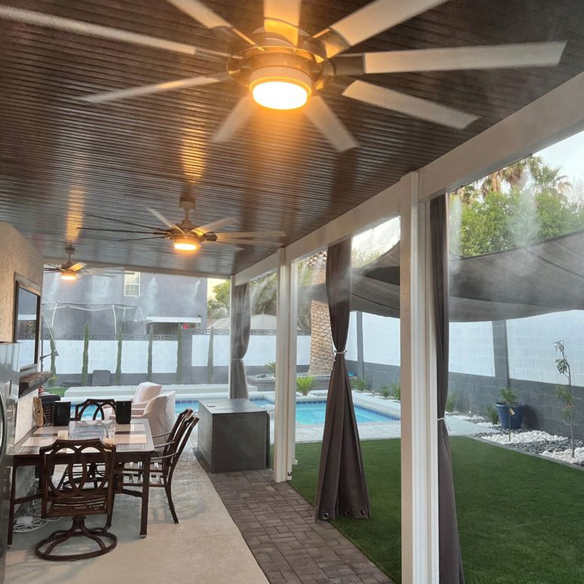 6 Ways To Create A Cooling Patio In 2024 Add A Cool Mist To The Area Courtesy @thepatiomistingsystem Instagram