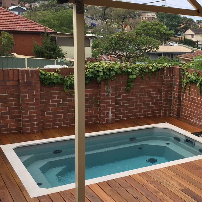 9 Plunge Pool Ideas Inground Plunge Pool With Deck Courtesy @bostockpools Instagram