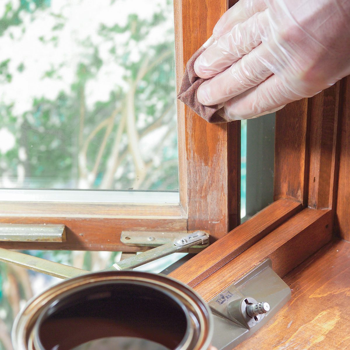 Apply Stain And Finish