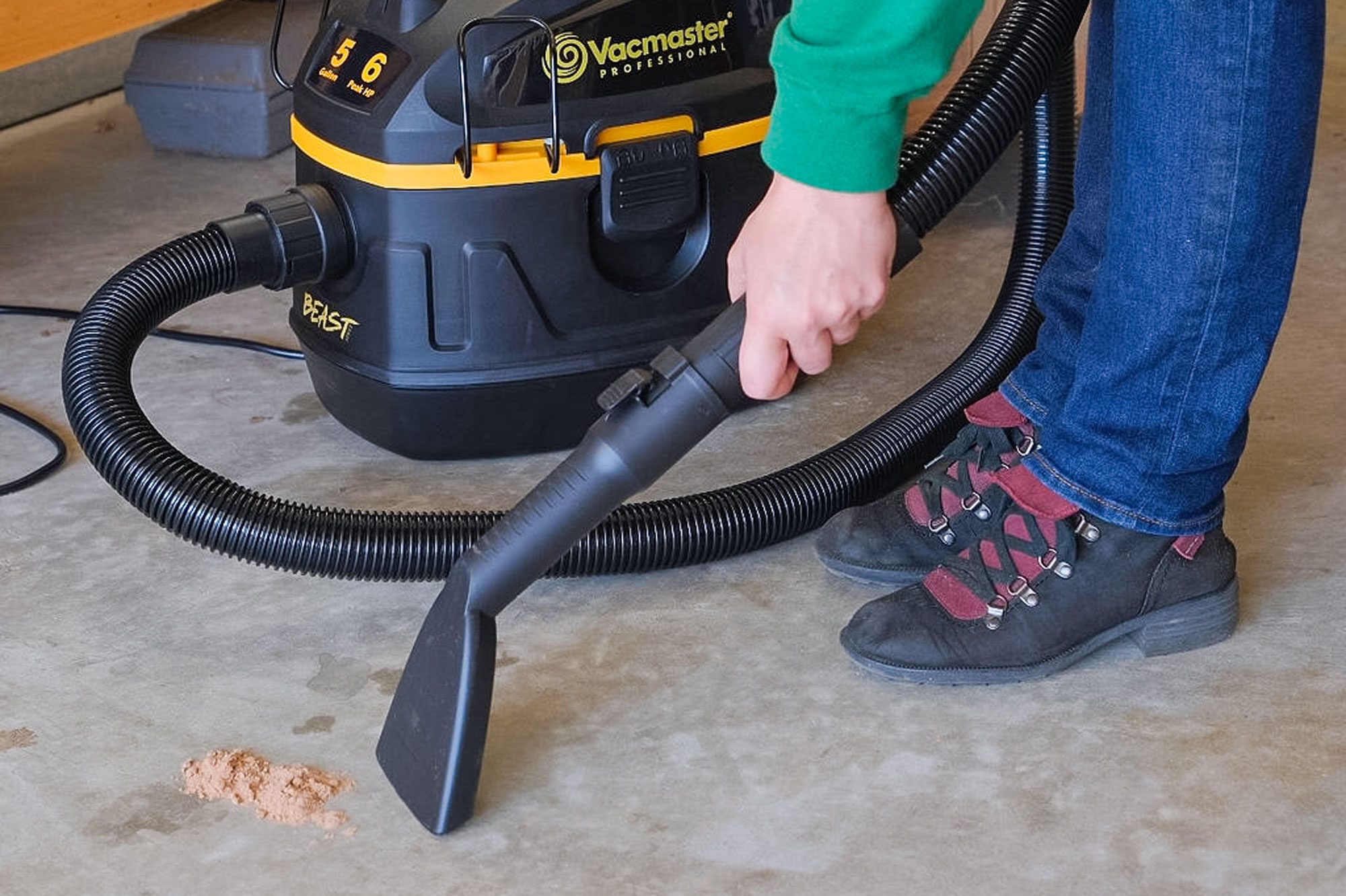 Vacmaster Wet Dry Vac Five Gallon Beast