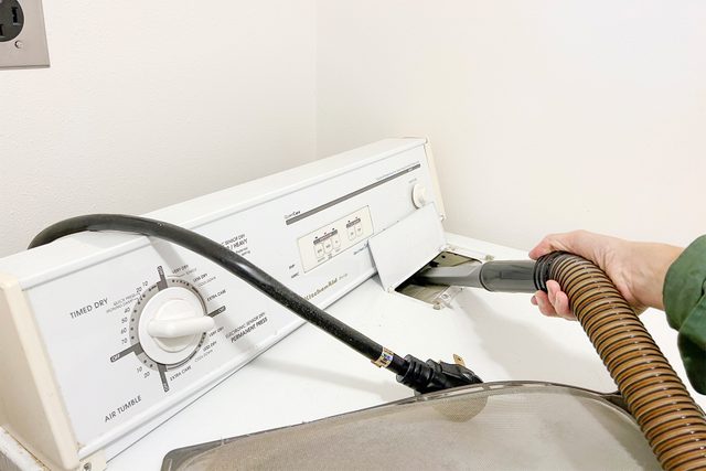 How To Clean A Dryer Vent Clean Dryer Lint Trap Fhmvs23 Pk 12 4 Cleandryervent Step2