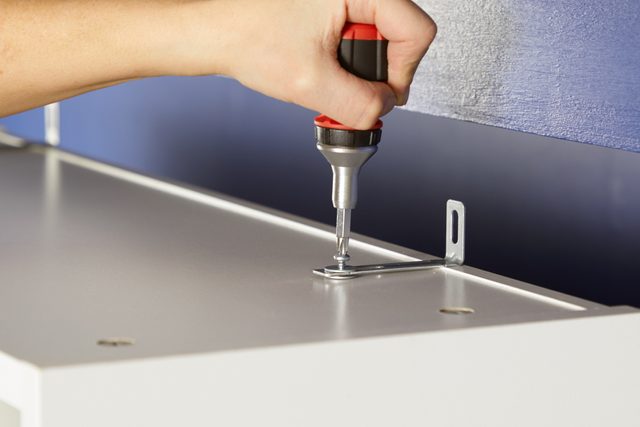 Build Built In Bookshelves- The Billy Bookcase Hack Fasten the bookcase to the wall