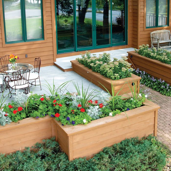 Flower Bench Deck
