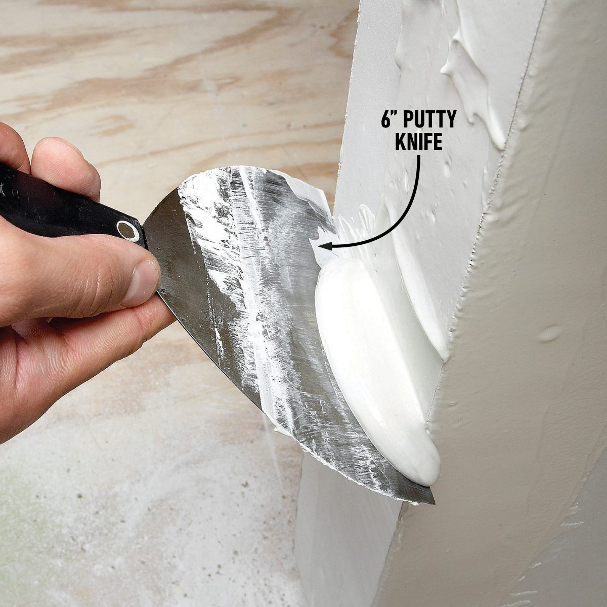 How To Install A Paper Faced Drywall Corner Bead Mud the corner