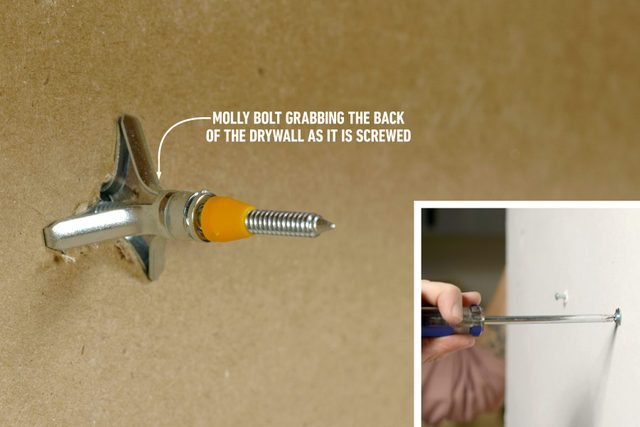 How To Use Drywall Anchors Hollow wall anchors /Molly bolts /Metal anchors
