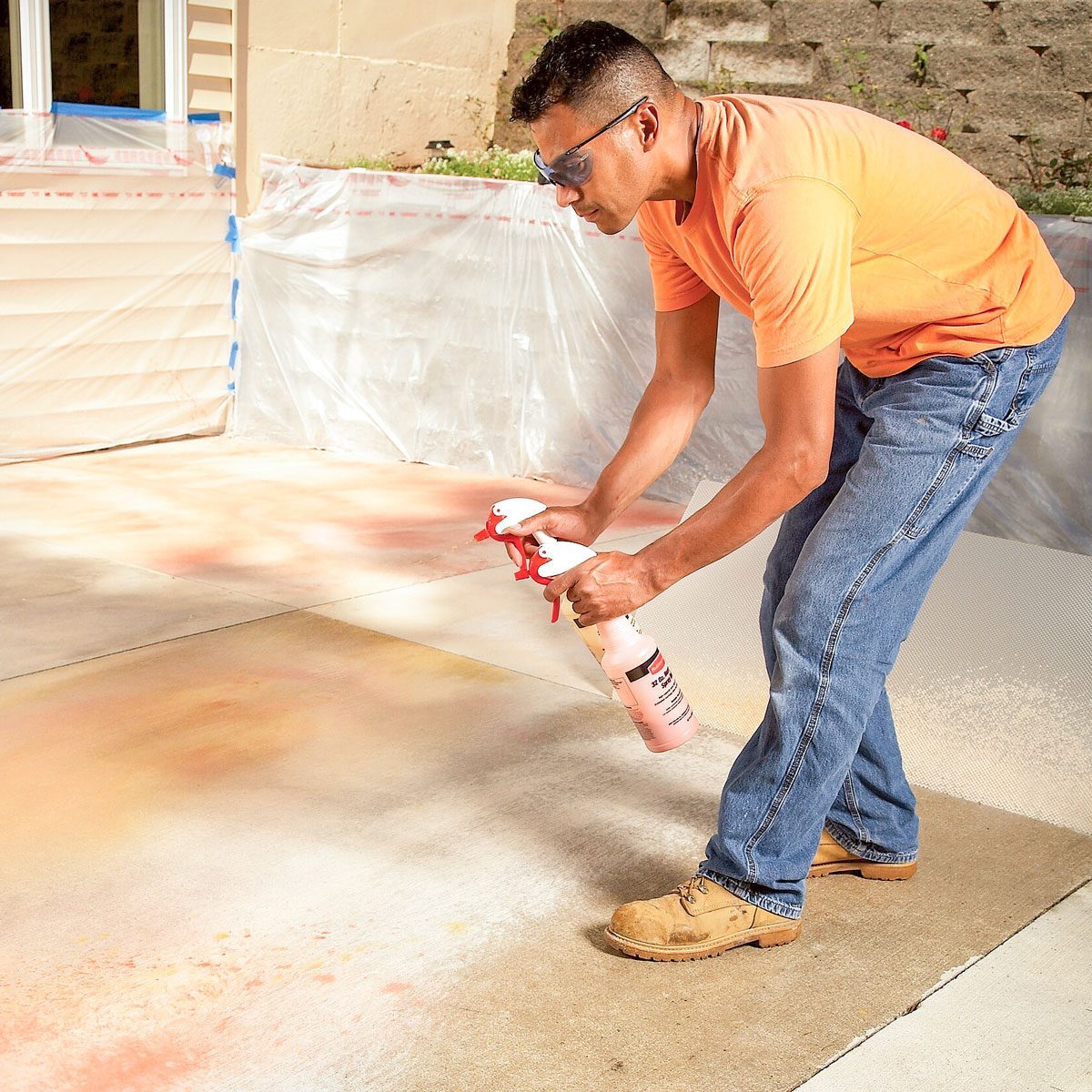 Staining Concrete