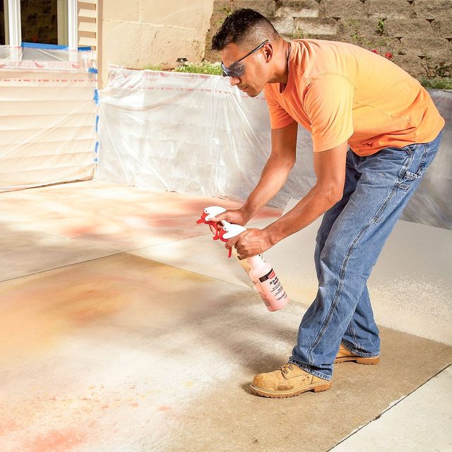 Staining Concrete