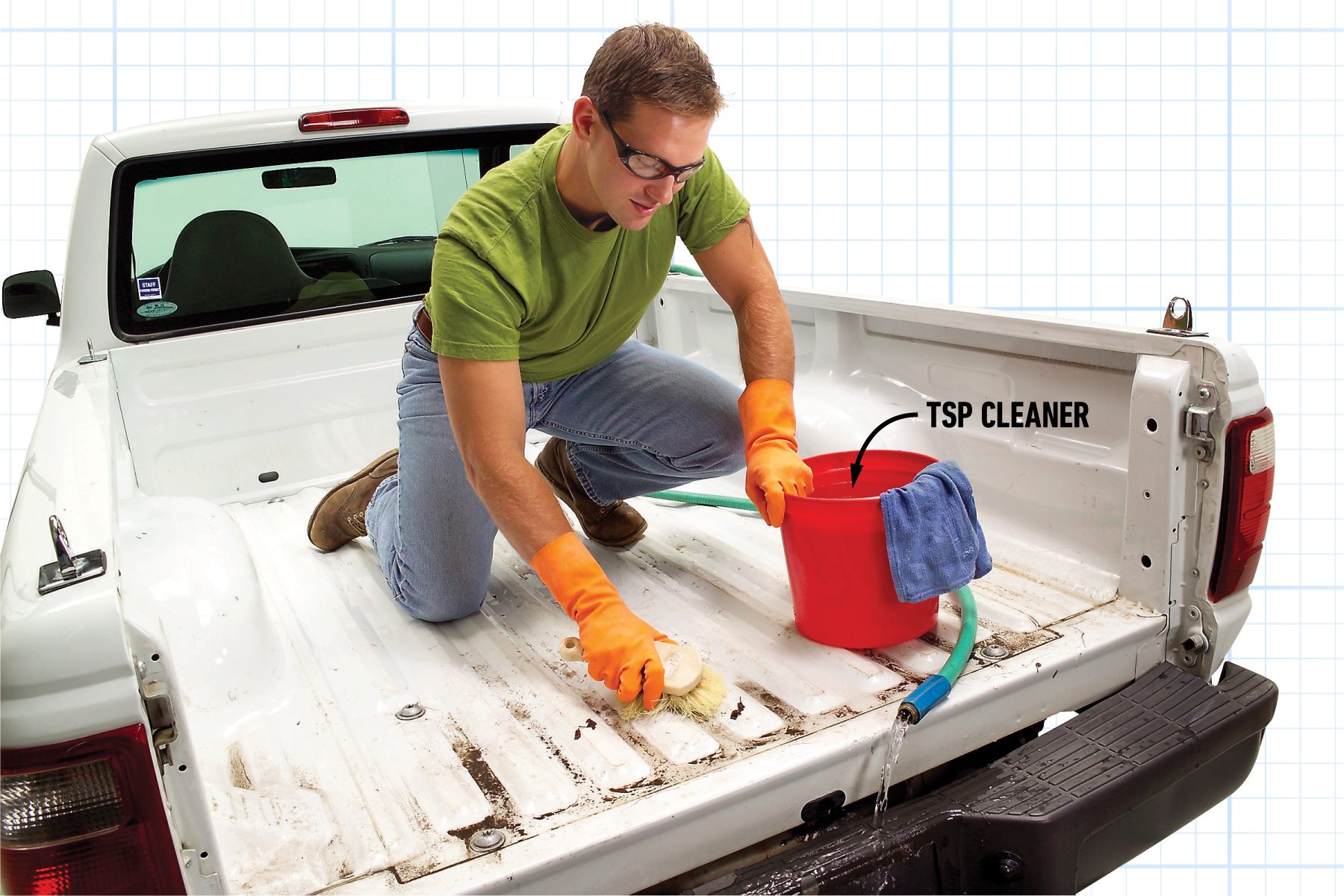 How To Apply A Diy Bed Liner, Wash