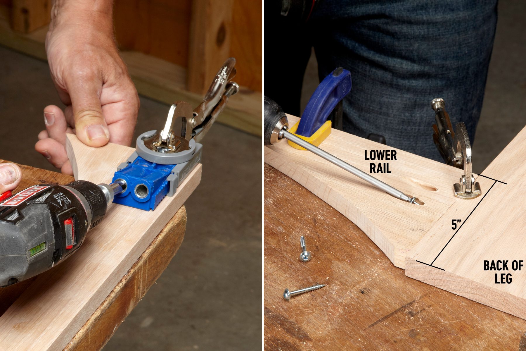 Assemble The Face Frame And Back