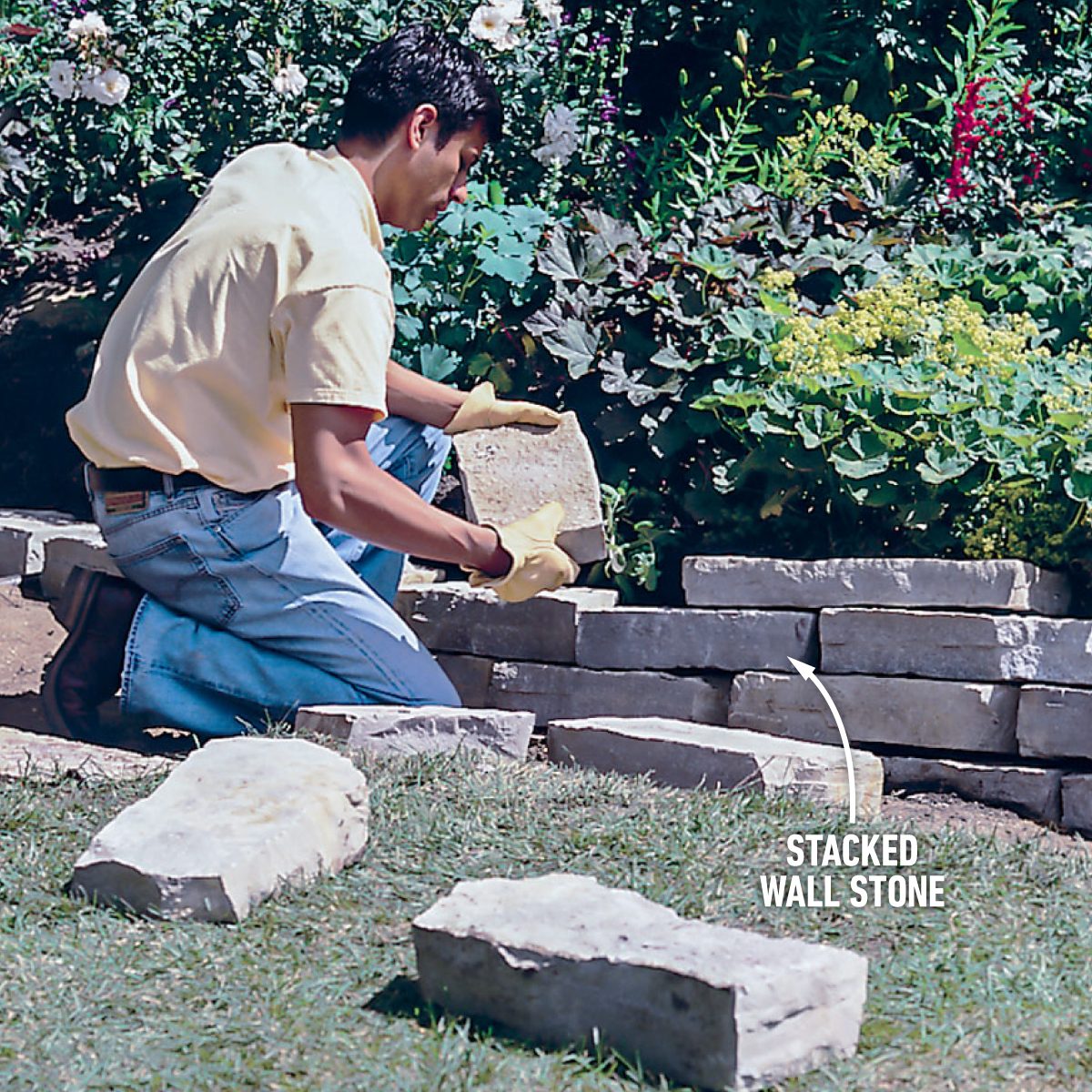 Stagger The Wall Stones