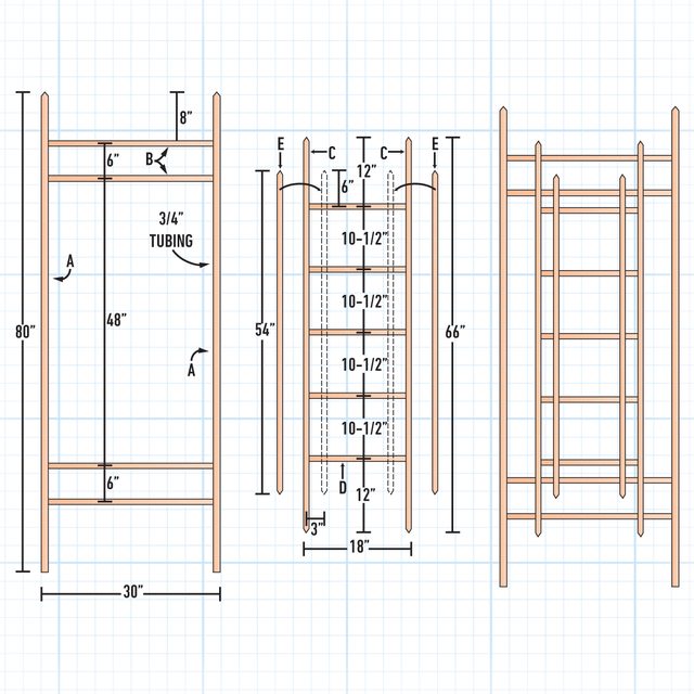 Diy Trellis Components