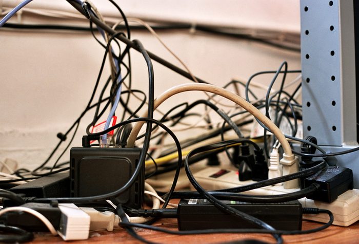 Tangled Cables Picture - Wires and Power Cords