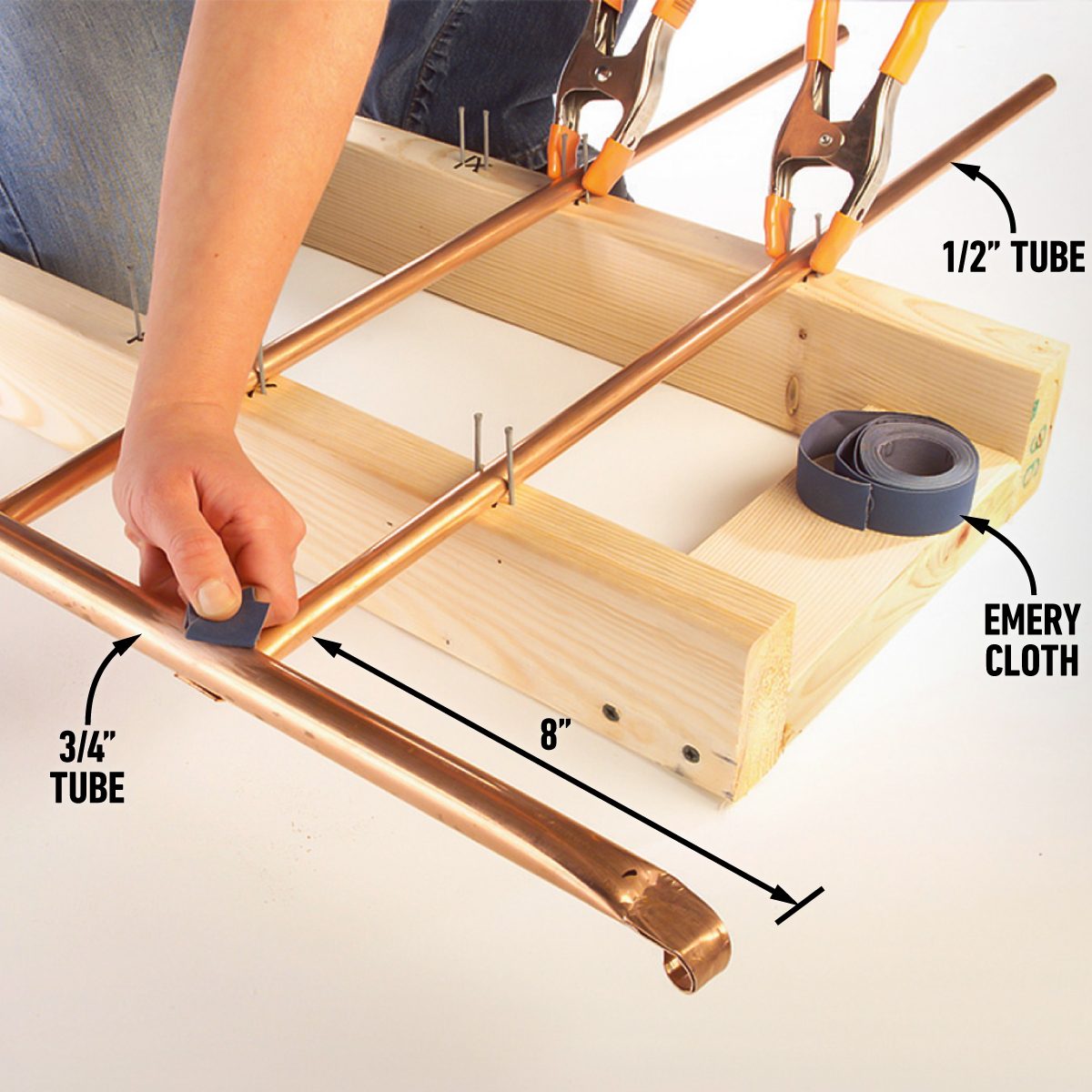 How To Build A Copper Trellis For Your Garden