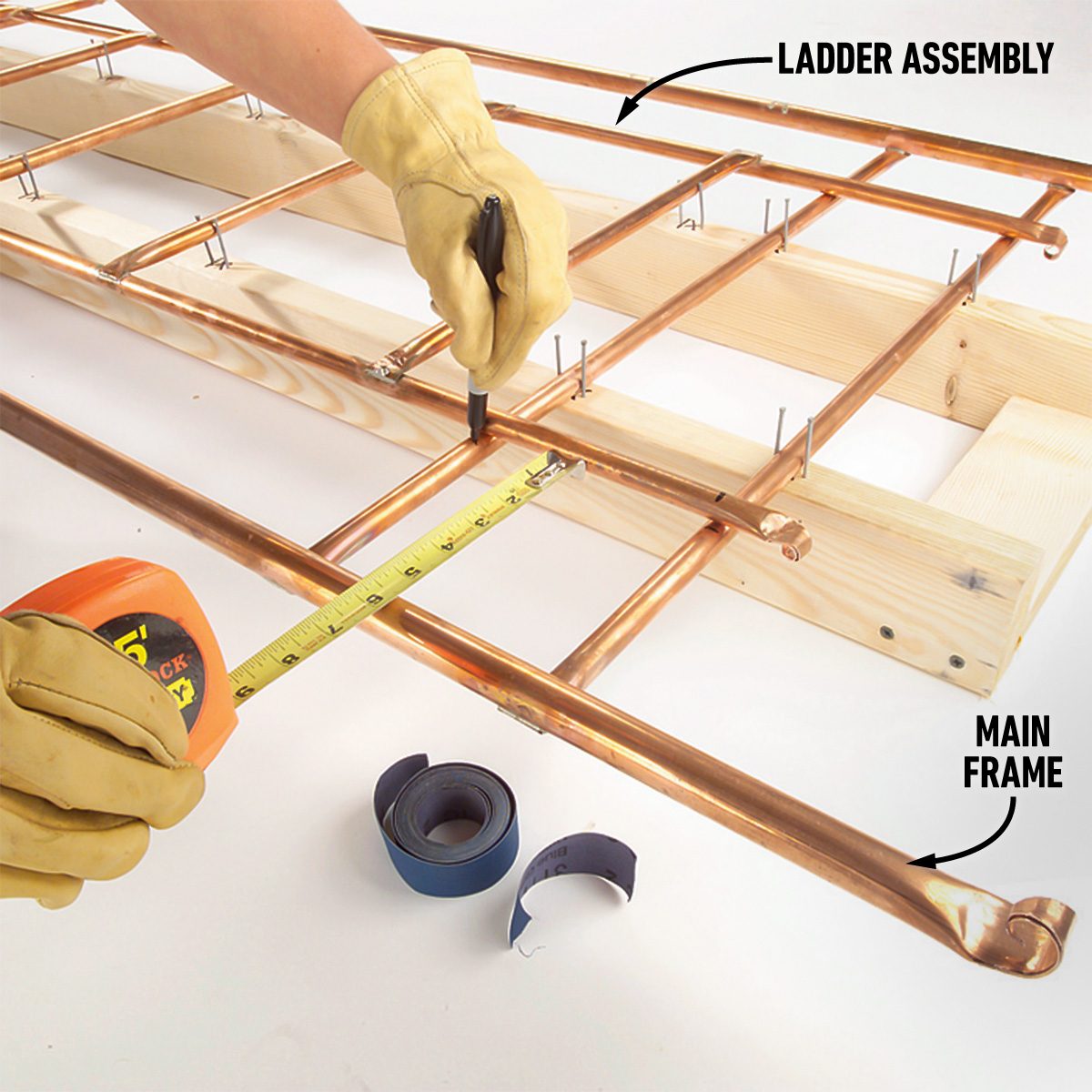 How To Build A Copper Trellis For Your Garden