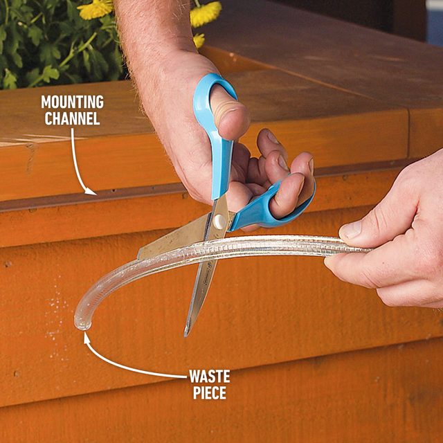 How To Install Low Voltage Deck Lighting Cut the rope light