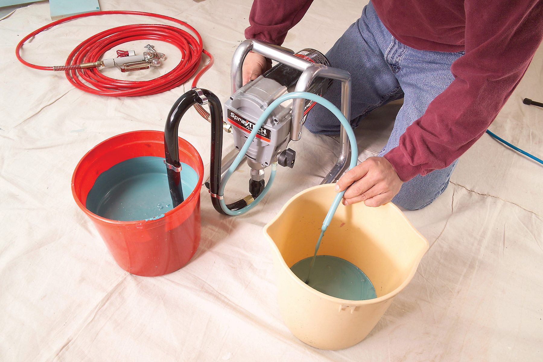 How To Paint With An Airless Sprayer