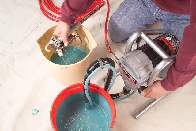 How To Paint With An Airless Sprayer Fh06jun 469 07 003