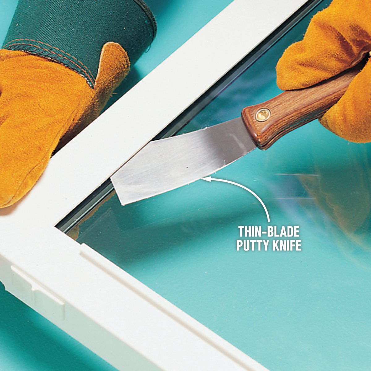 How To Replace Insulating Glass Cut the tape
