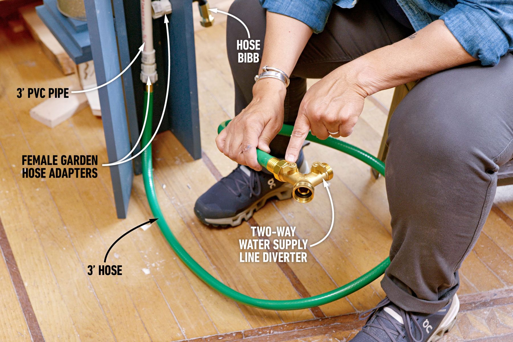 How To Make A Diy Hose Holder 