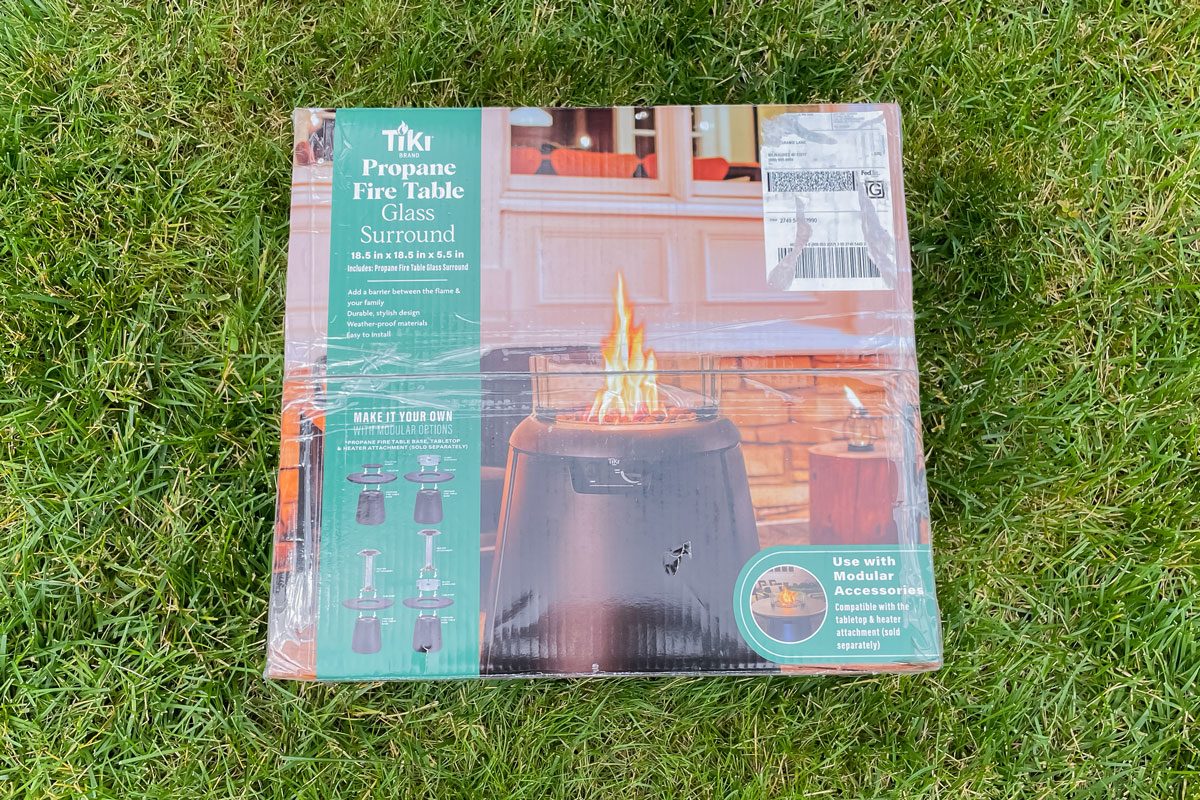 Tiki Fire Pit Packaging