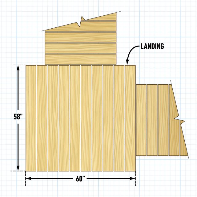 Wooden Ramp Landings For Turns