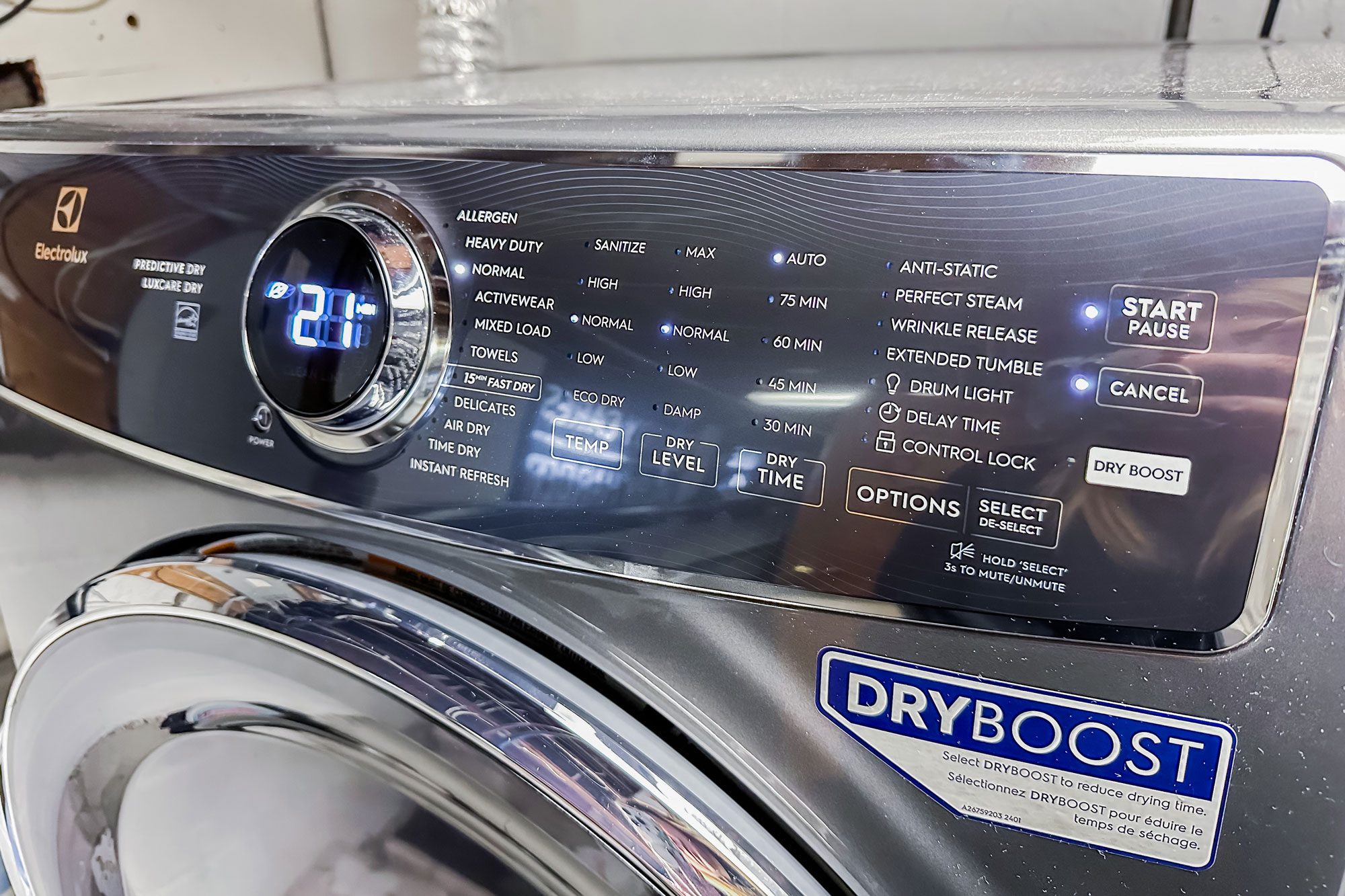 Electrolux Washer And Dryer Review Dryer