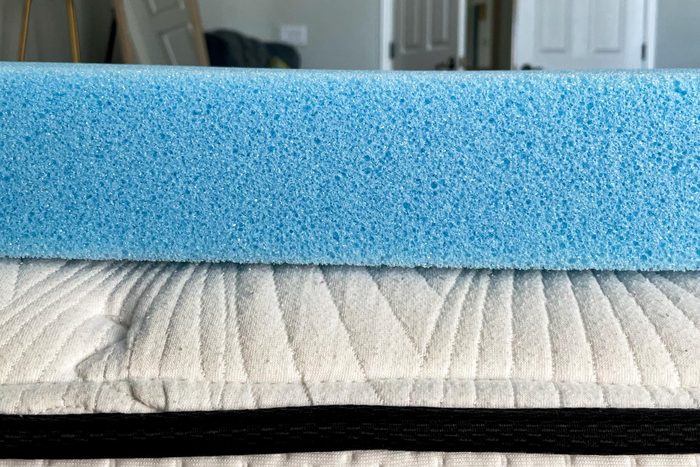 Amazon Basics Cooling Gel Infused Memory Foam Mattress Topper