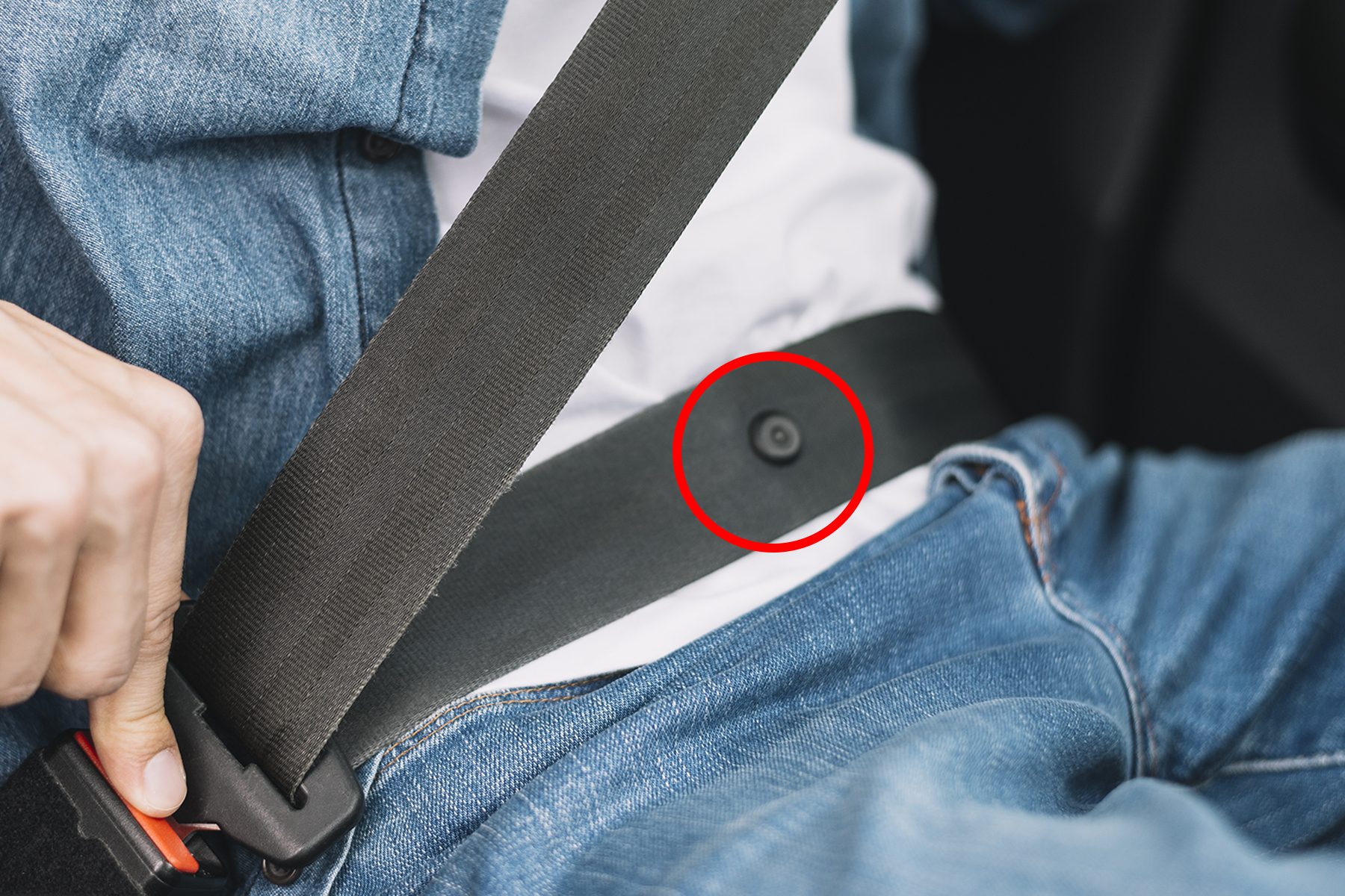 Do You Know What That Little Button on Your Seat Belt Is For?