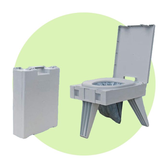 Cleanwaste Go Anywhere Portable Toilet Seat Via Amazon.com