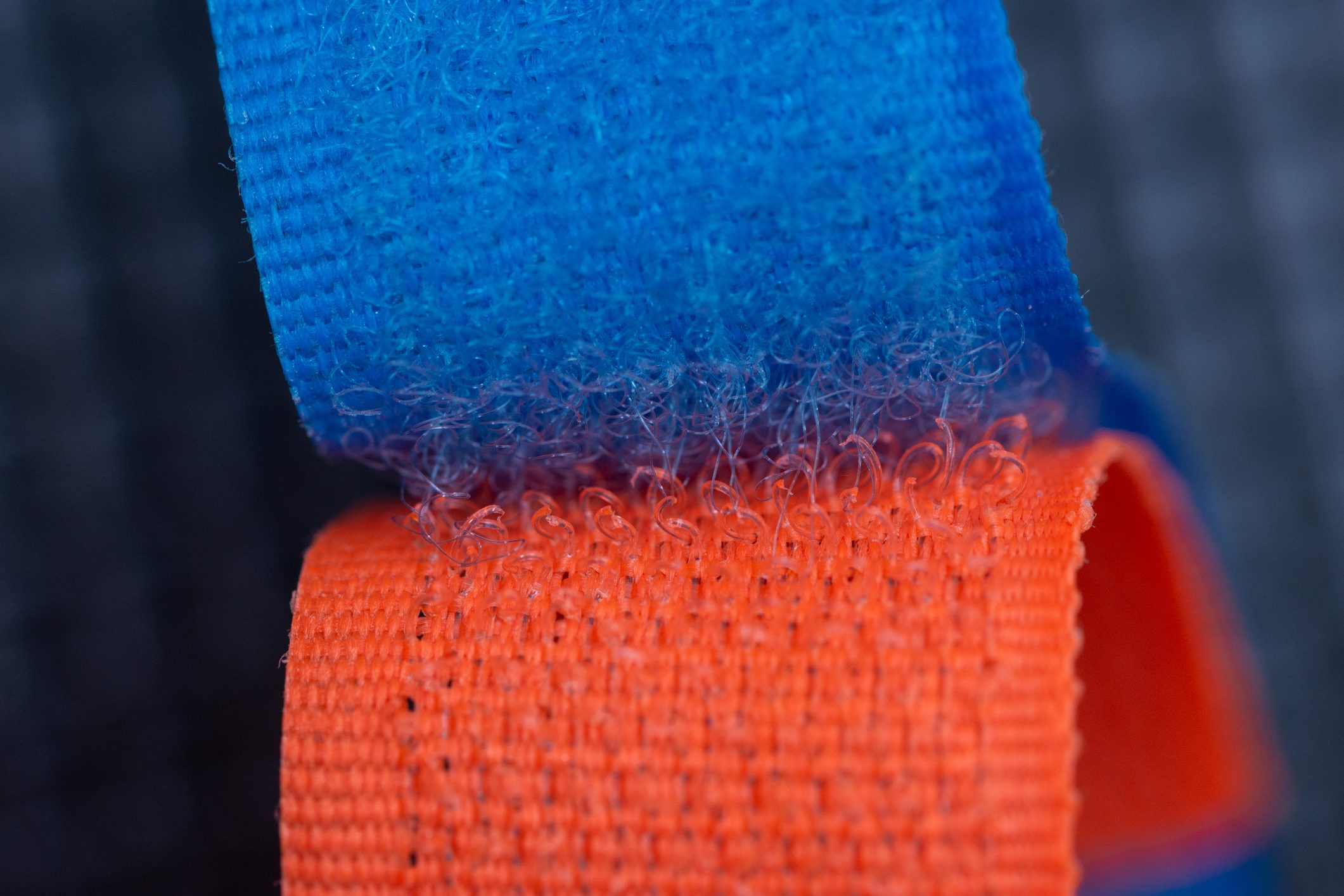 Velcro type slim band fluffy