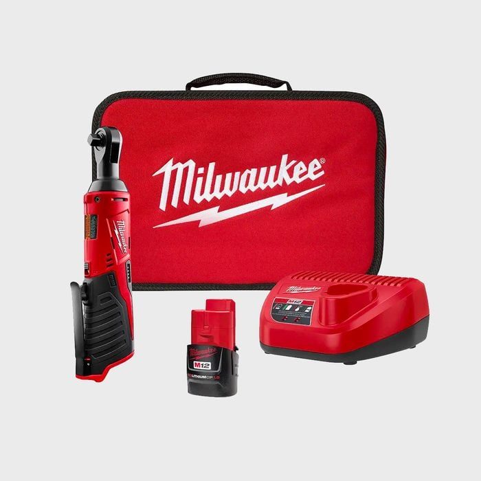 Milwaukee M12 Cordless Ratchet Ecomm Via Homedepot.com 