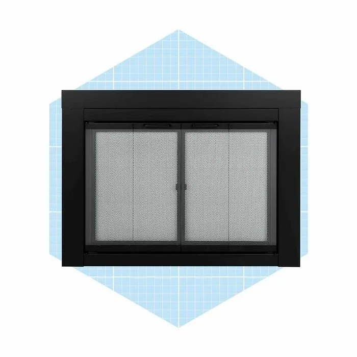 Pleasant Hearth Ascot Fireplace Screen Ecomm Via Amazon