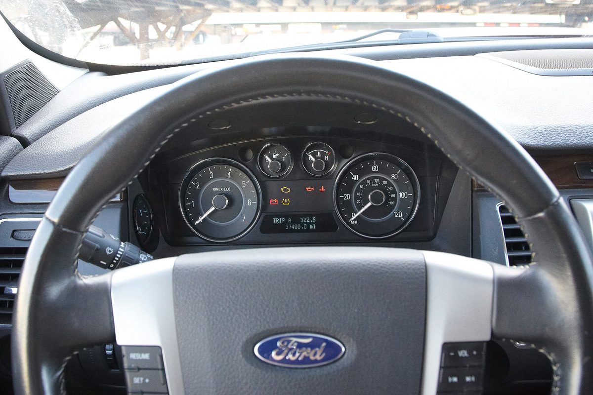 car dashboard