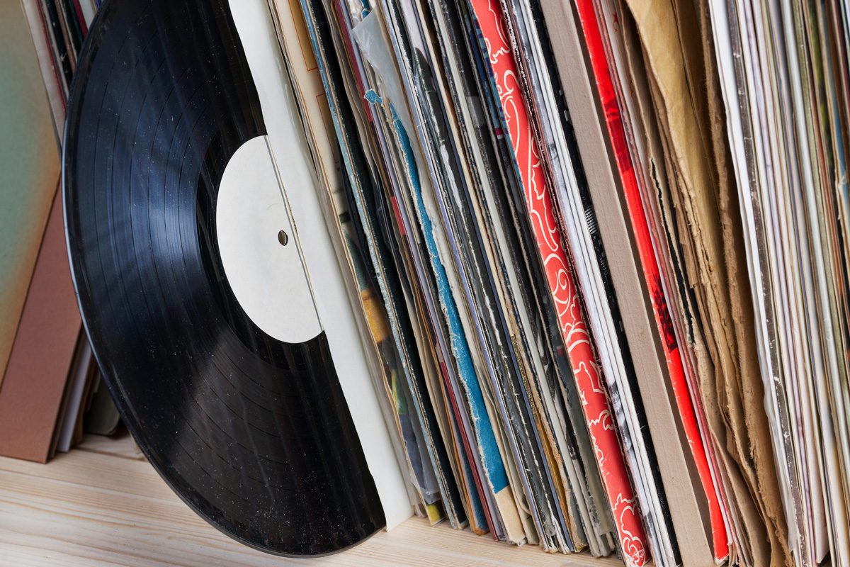 old vinyl record lp