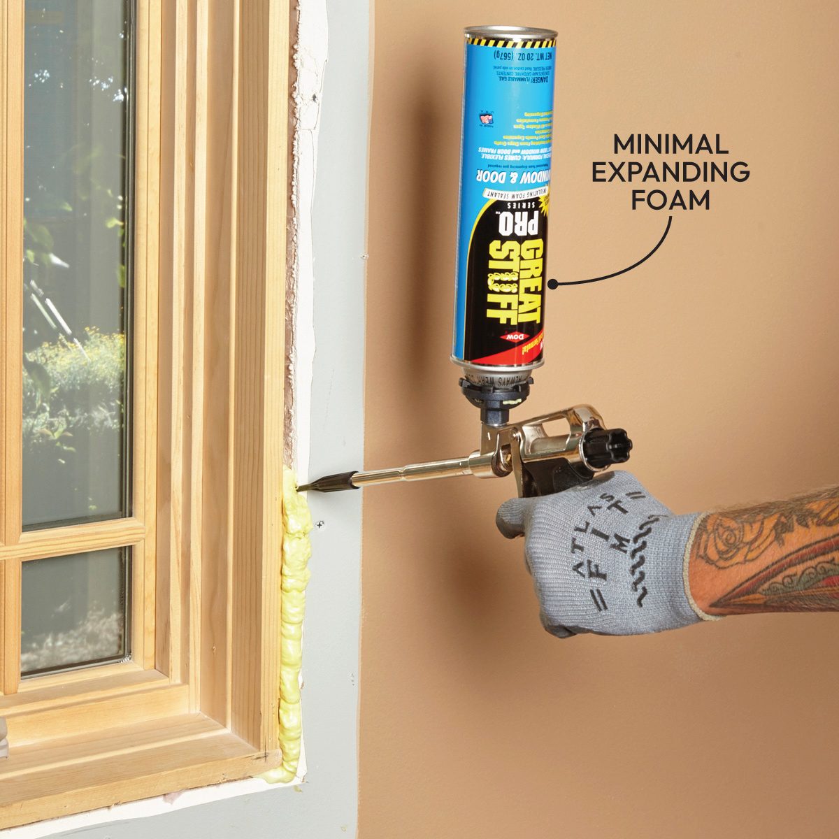Tips For Using Spray Foam Insulation Play It Safe Around Windows and Doors