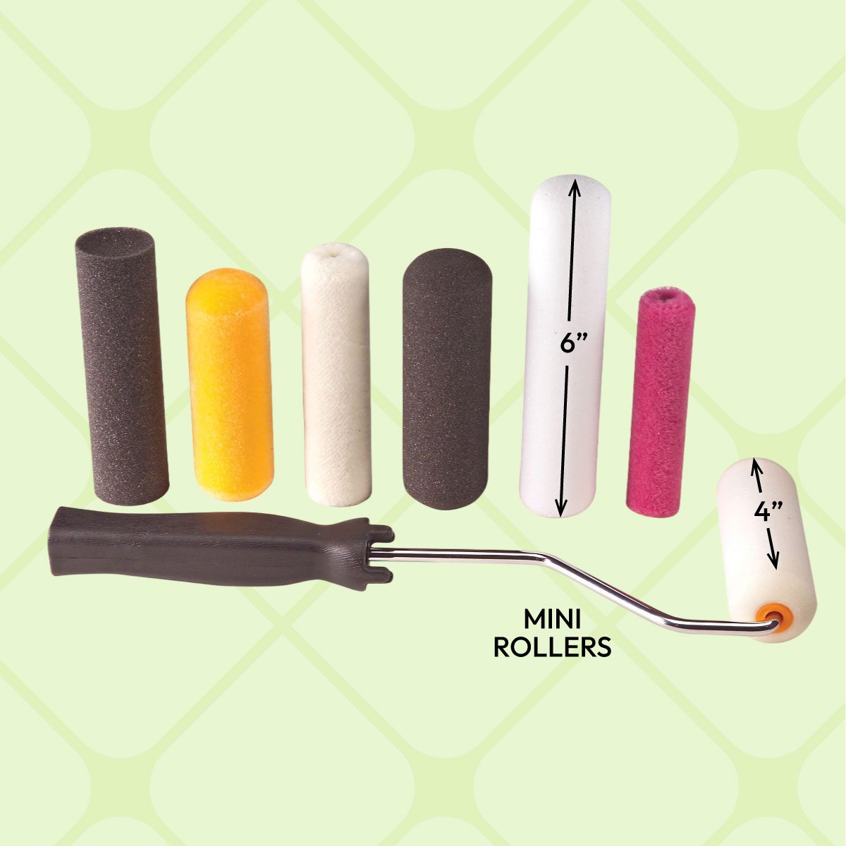 Get A Smoother Finish With A Special Mini Roller
