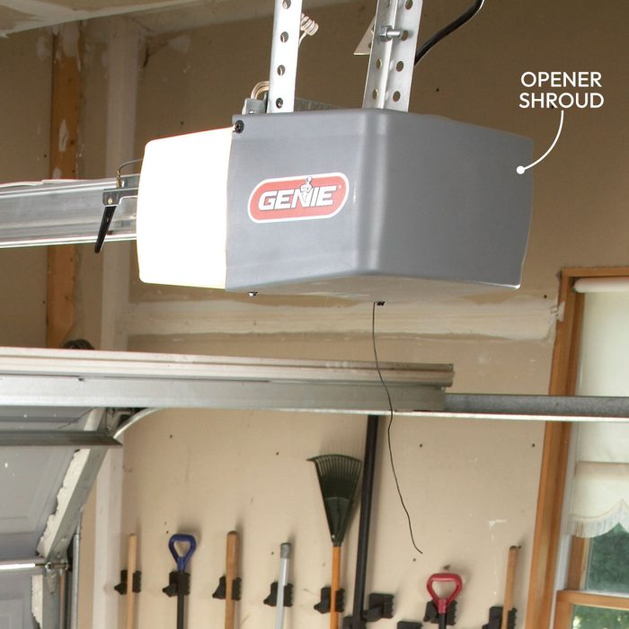 Garage Door Opener Shroud