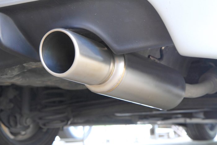 Stainless exhaust pipe
