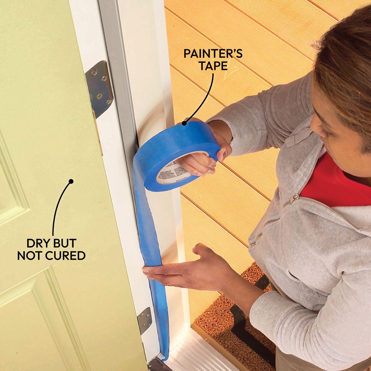 How To Paint A Door Like A Pro